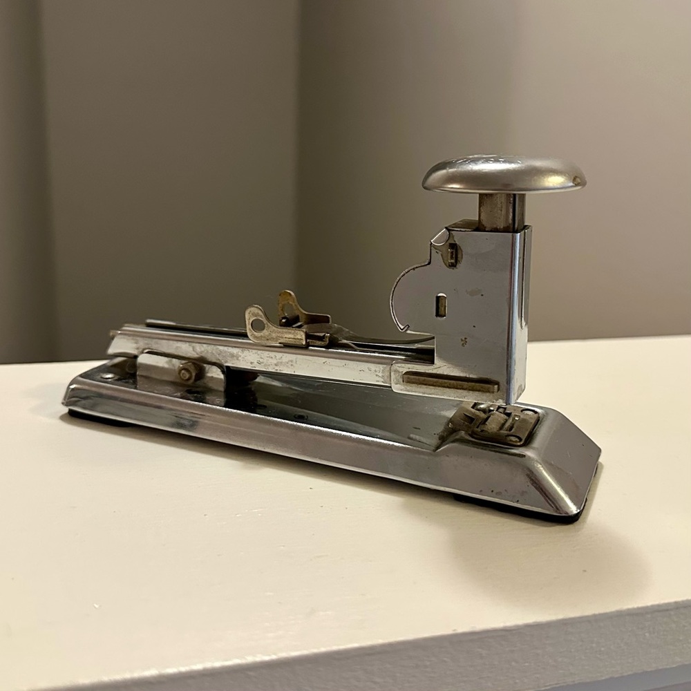 Vintage mid-century industrial stapler